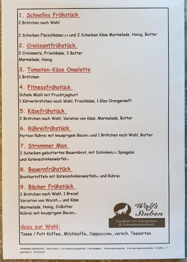 Gasthof Wolfs Stuben Reichenbach an der Fils ภายนอก รูปภาพ